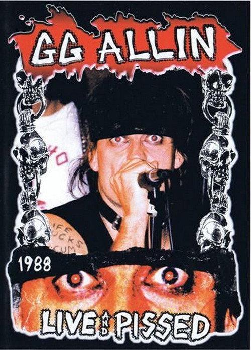 GG Allin: Live and Pissed 1995 official movie poster