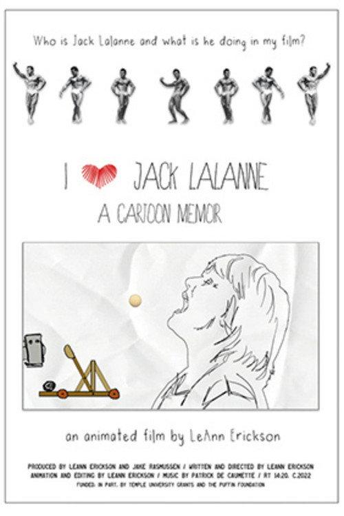 I (heart) Jack LaLanne: A Cartoon Memoir 2022 official movie poster