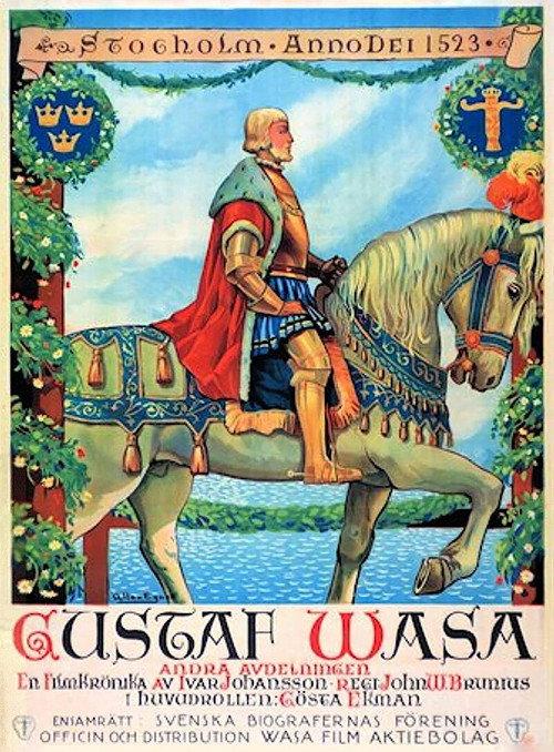 Gustaf Wasa, Part One 1928 official movie poster