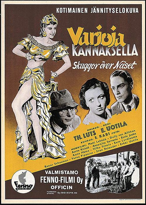 Varjoja Kannaksella 1943 official movie poster