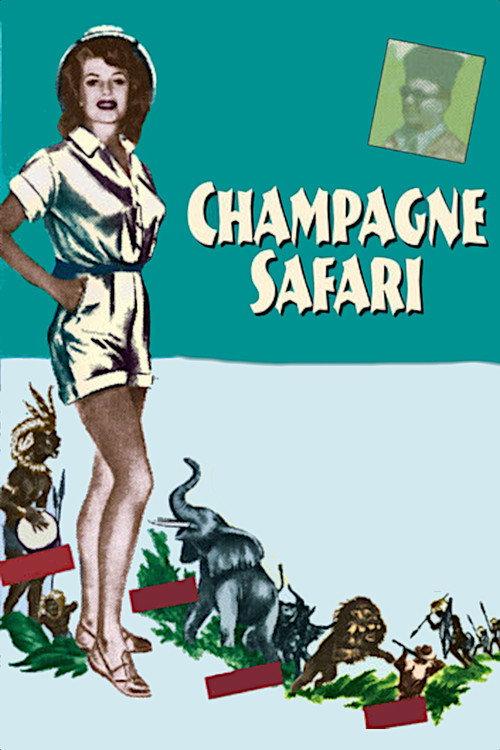 Champagne Safari 1954 official movie poster