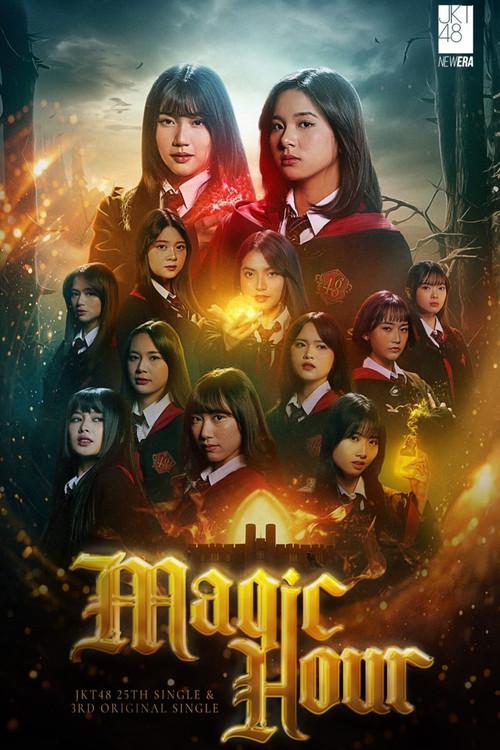 JKT48 Magic Hour: The Daydream, The Midnight Thieves, The New Dawn 2024 official movie poster