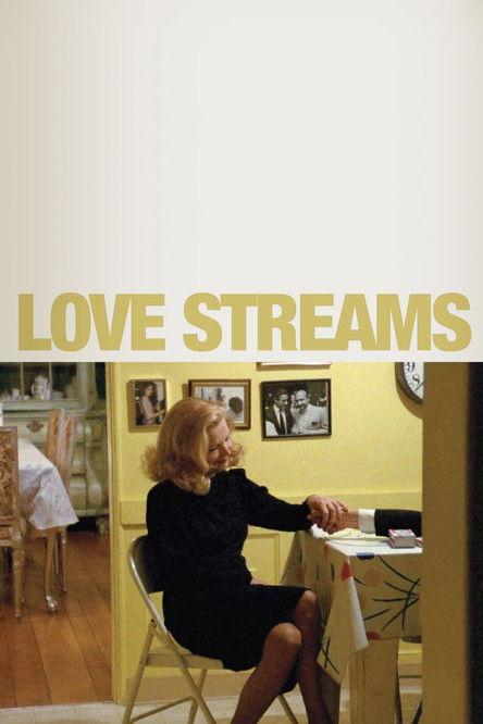 Love Streams 1984 official movie poster