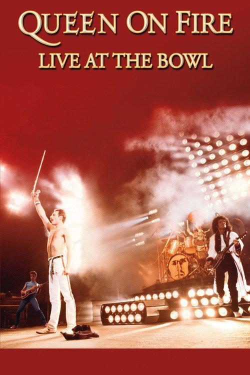 Queen on Fire: Live at the Bowl 2004 official movie poster