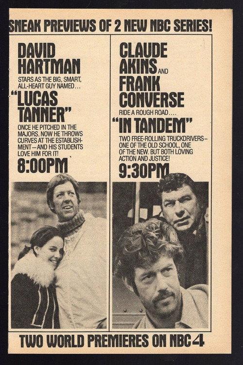 Lucas Tanner 1974 official movie poster