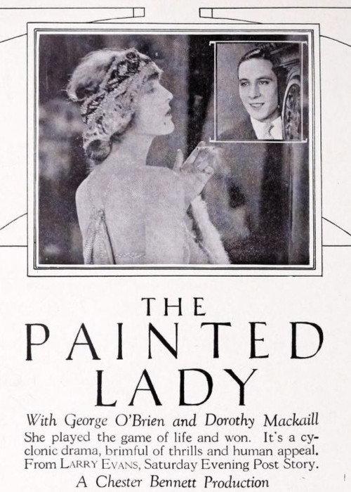 The Painted Lady 1924 official movie poster