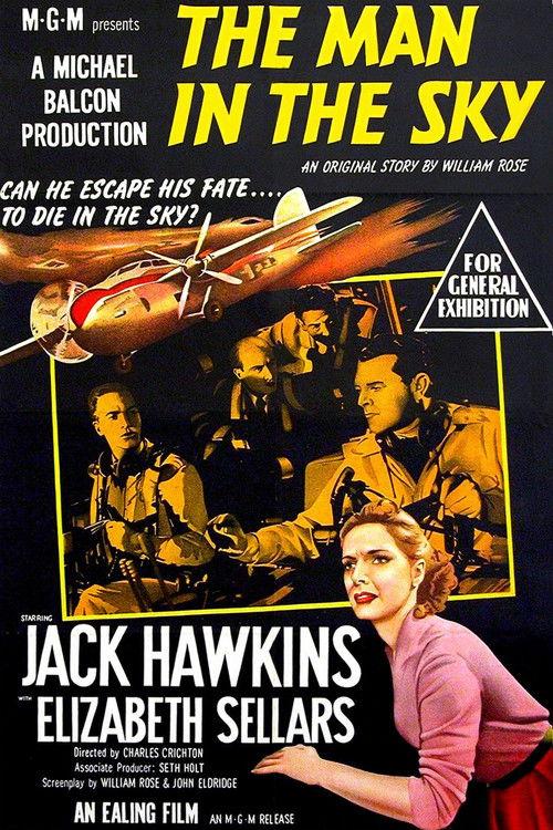 The Man in the Sky 1957 official movie poster