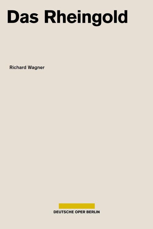 Wagner - Das Rheingold (Deutsche Oper Berlin) 2021 official movie poster