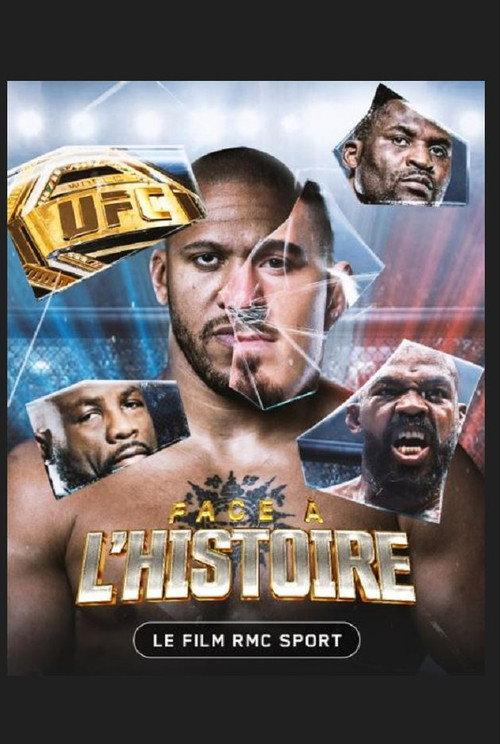 Gane Vs Aspinall "Face a l'histoire" le film avant le combat 2025 official movie poster