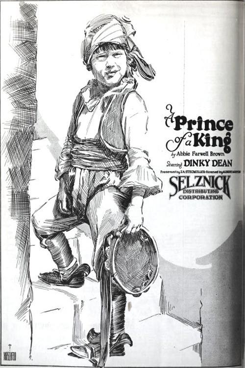 A Prince of a King 1923 official movie poster