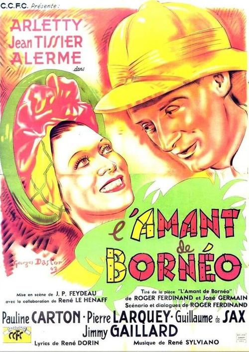 The Lover of Borneo 1942 official movie poster
