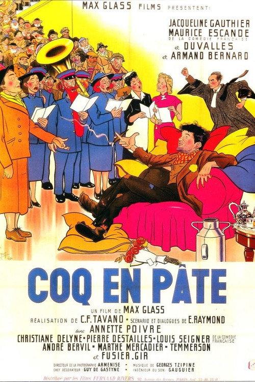 Rooster in dough 1952 official movie poster