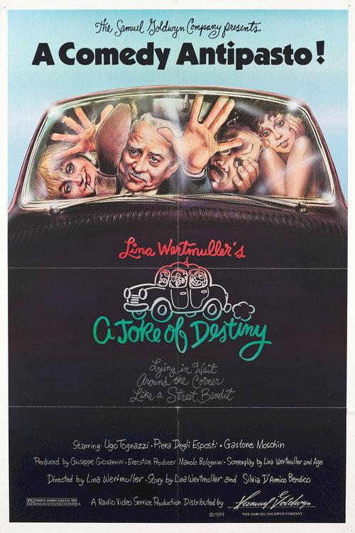 A Joke of Destiny, Lying in Wait Around the Corner Like a Street Bandit 1983 official movie poster