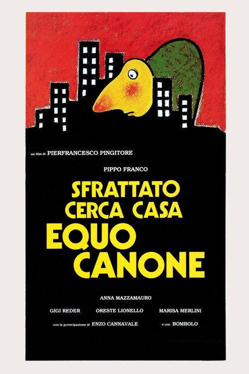 Sfrattato cerca casa equo canone 1983 official movie poster