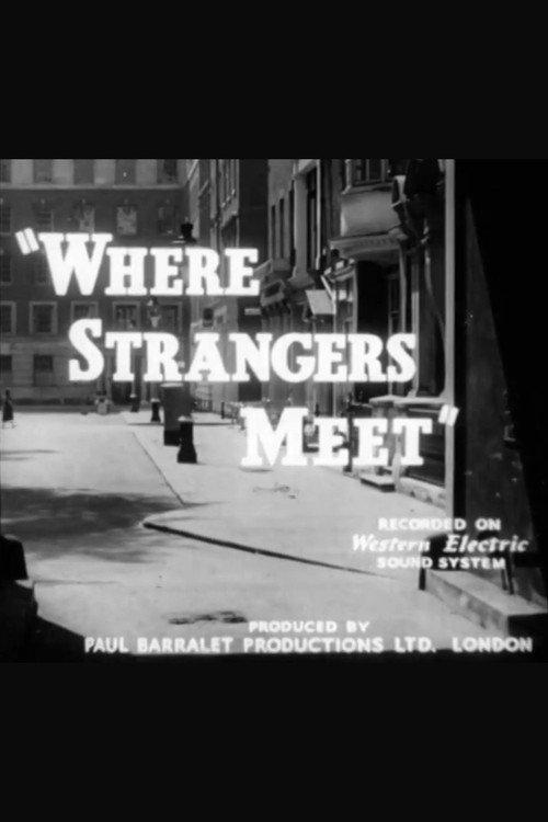 Where Strangers Meet 1955 official movie poster