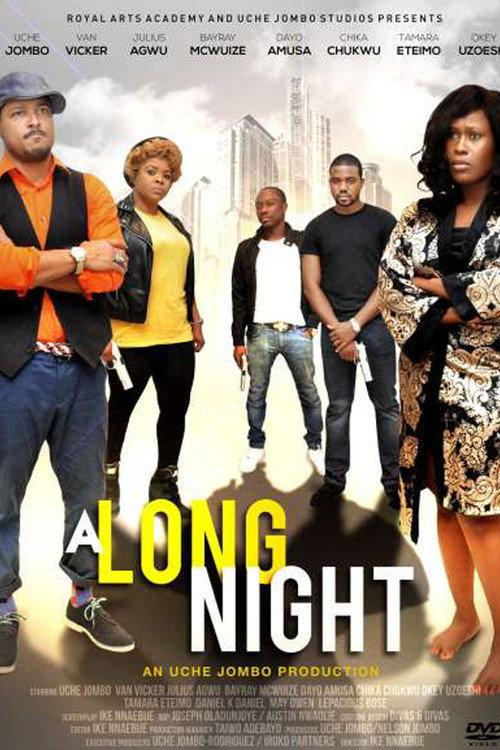 A Long Night 2014 official movie poster