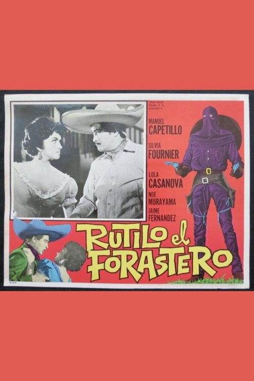 Rutilo el forastero 1963 official movie poster