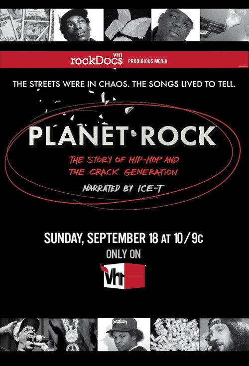 Planet Rock: The Story of Hip-Hop and the Crack Generation 2011 official movie poster
