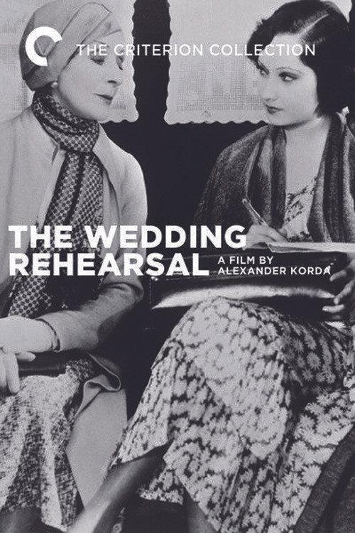Wedding Rehearsal 1932 official movie poster