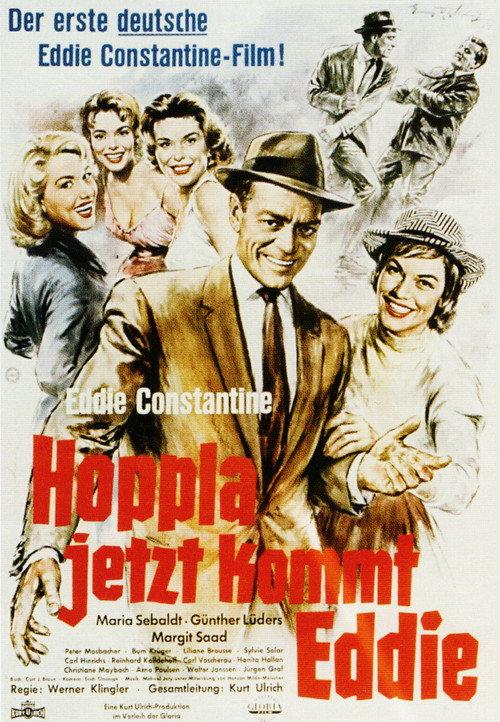 Hoppla, jetzt kommt Eddie 1958 official movie poster
