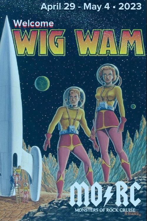 Wig Wam Monsters of Rock Cruise 2023 official movie poster