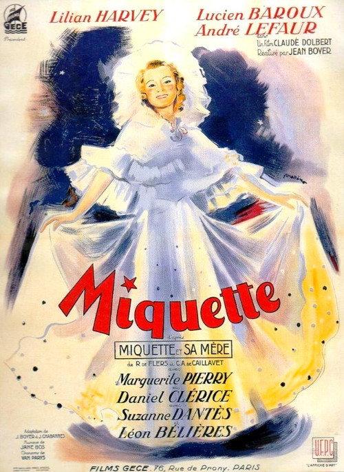 Miquette 1940 official movie poster