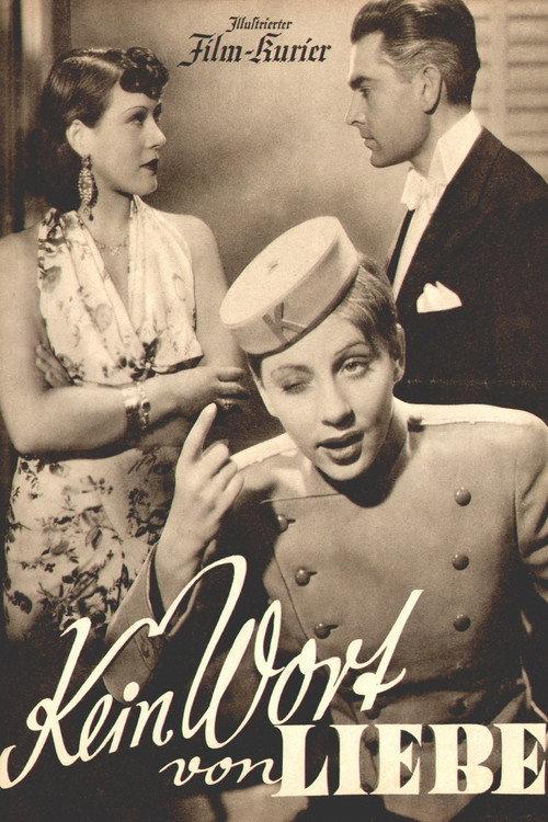 Not a Word About Love 1937 official movie poster