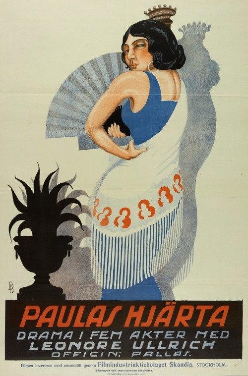 The Heart of Paula 1916 official movie poster