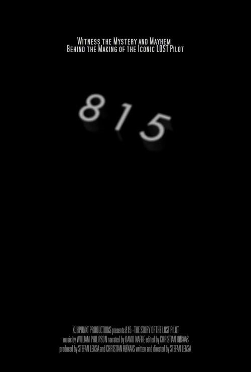 815 - The Story of the Lost Pilot 2023 official movie poster
