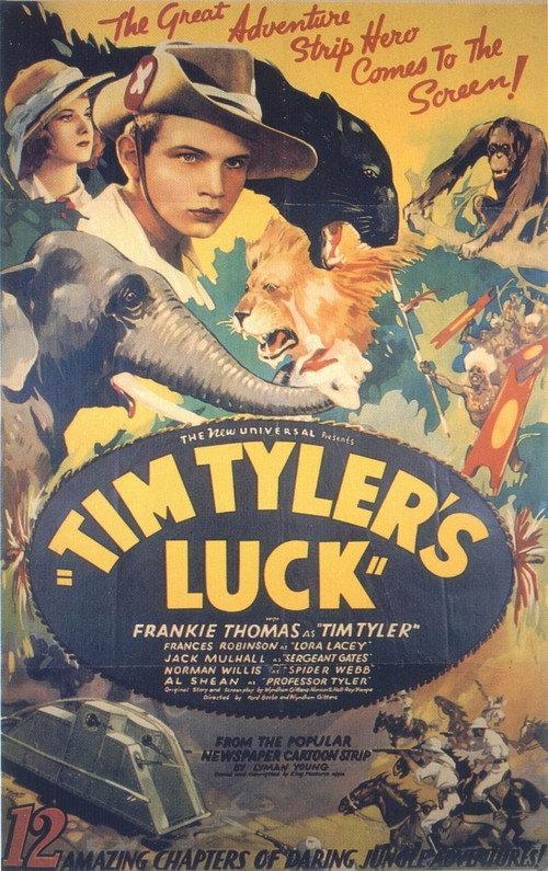 Tim Tyler's Luck 1937 official movie poster