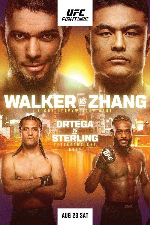 UFC Fight Night 257: Walker vs. Zhang 2025 official movie poster