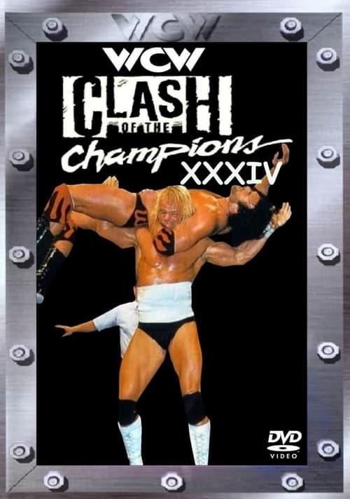 WCW Clash of The Champions XXXIV 1997 official movie poster
