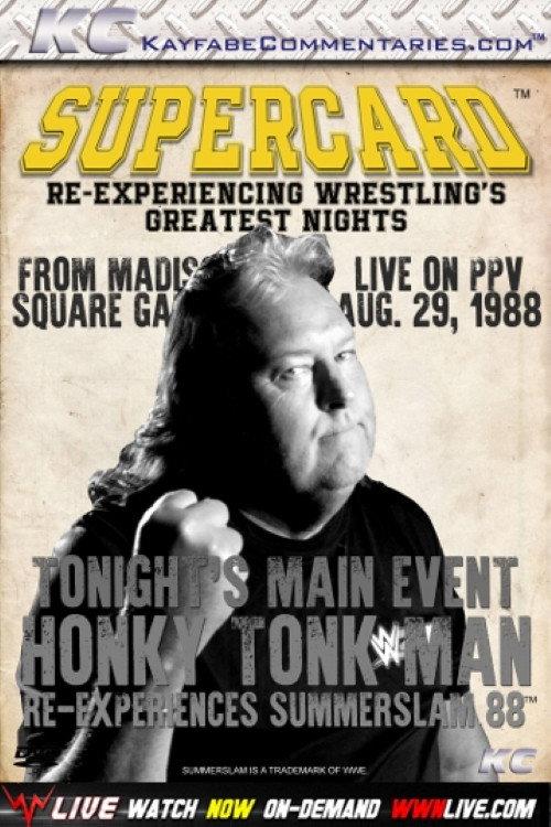 Supercard: Summerslam 88 with The Honky Tonk Man official movie poster
