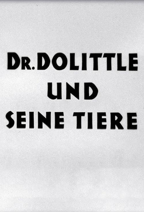 Doctor Dolittle and His Animals 1928 official movie poster