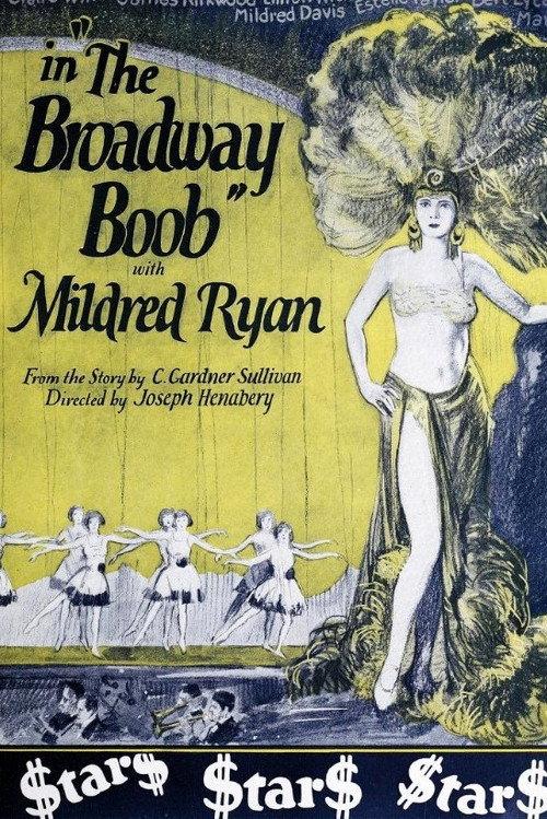 The Broadway Boob 1926 official movie poster