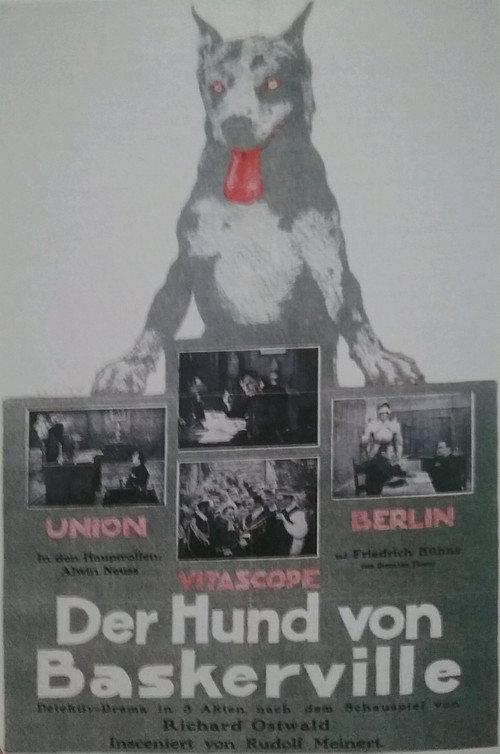 The Hound of the Baskervilles 1914 official movie poster