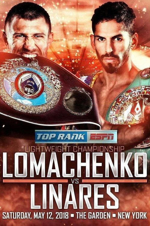 Vasyl Lomachenko vs. Jorge Linares 2018 official movie poster