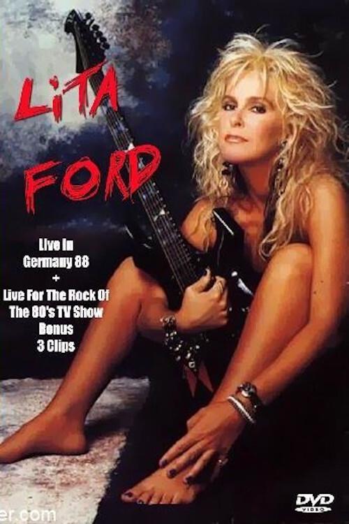 Lita Ford - Live in Germany 1988 1988 official movie poster