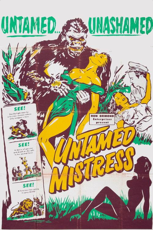 Untamed Mistress 1951 official movie poster