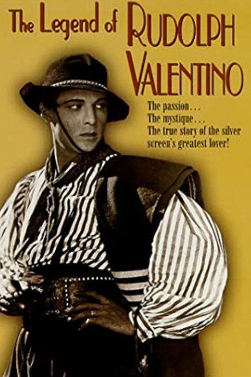 The Legend of Rudolph Valentino 1961 official movie poster