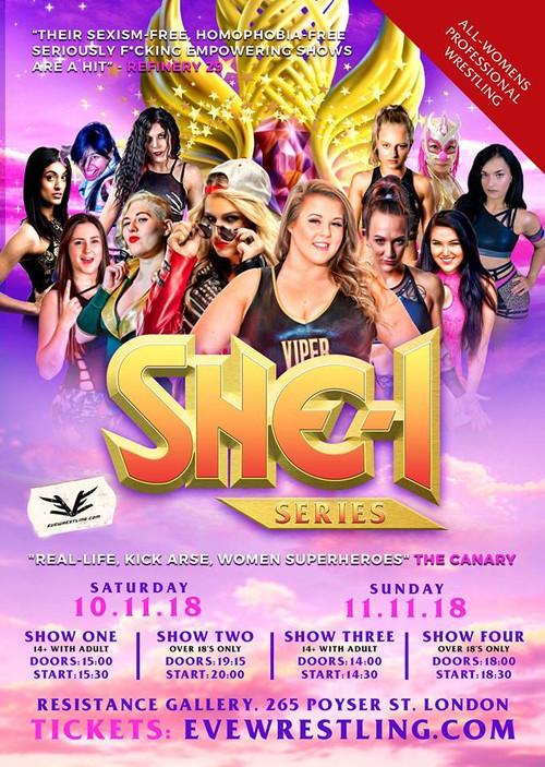 EVE SHE-1: Ace Of EVE 2018 - Day 1: Show #2 2018 official movie poster