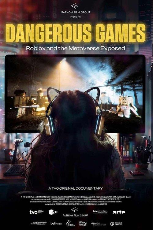 Dangerous Games: Roblox and the Metaverse Exposed 2025 official movie poster