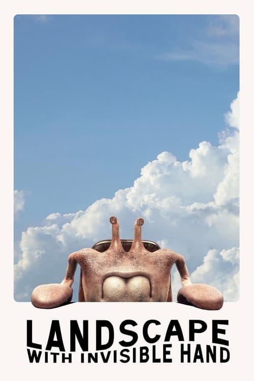 Landscape with Invisible Hand 2023 official movie poster