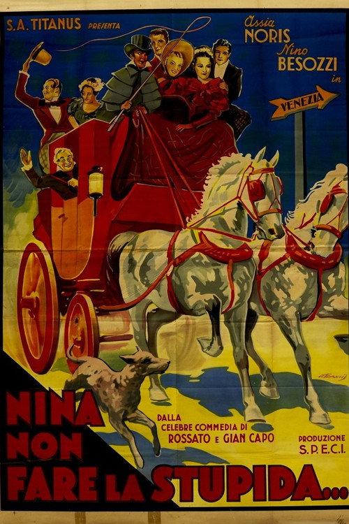 Nina, non far la stupida 1938 official movie poster