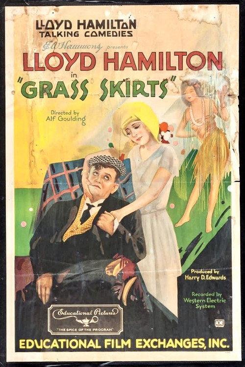 Grass Skirts 1929 official movie poster