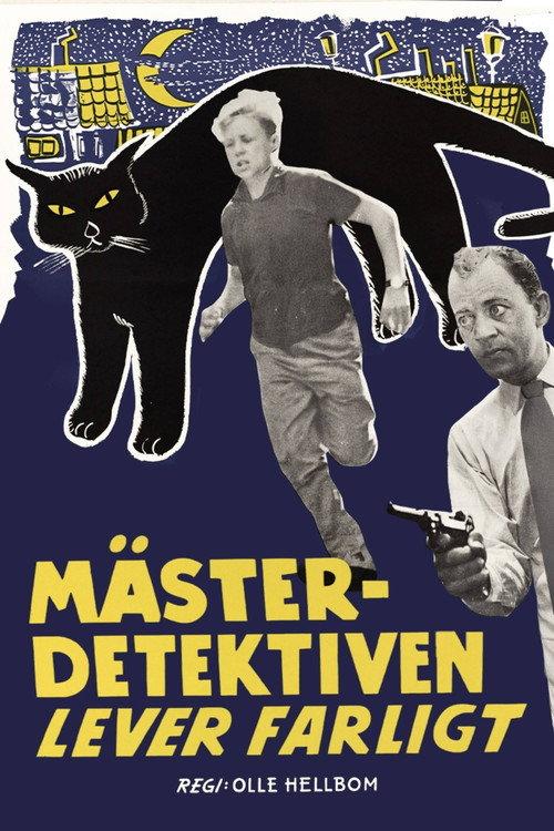The Master Detective Lives Dangerously 1957 official movie poster
