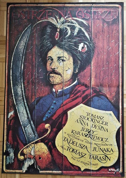 Ostrze na ostrze 1983 official movie poster