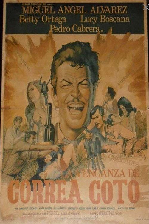 La venganza de Correa Cotto 1969 official movie poster