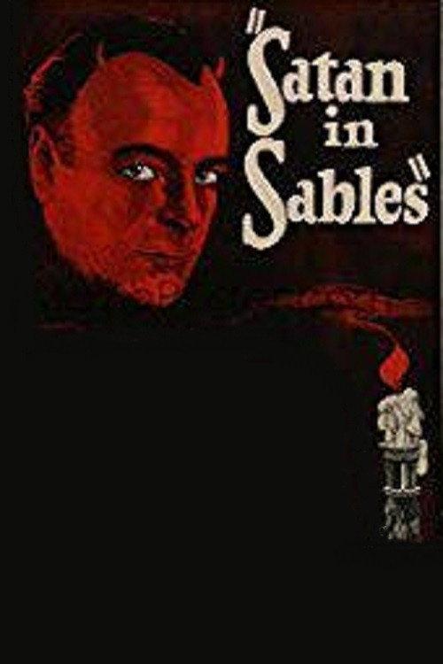 Satan in Sables 1925 official movie poster