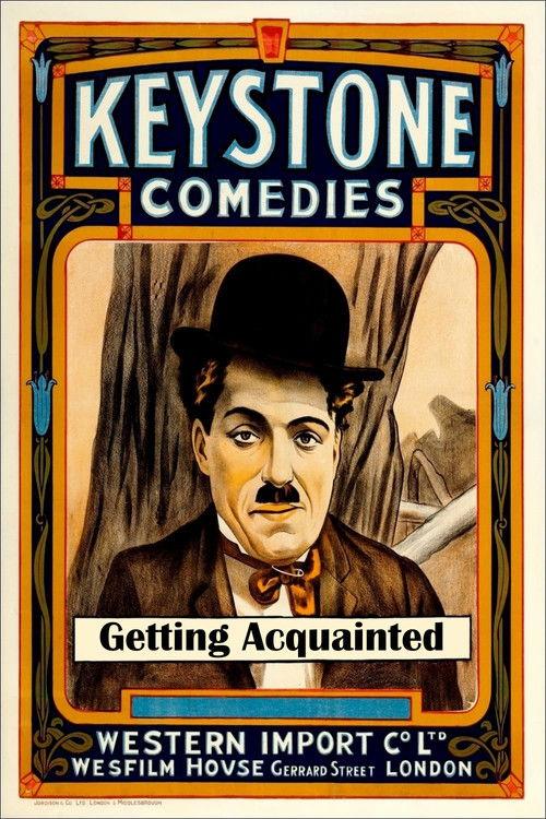 Getting Acquainted 1914 official movie poster